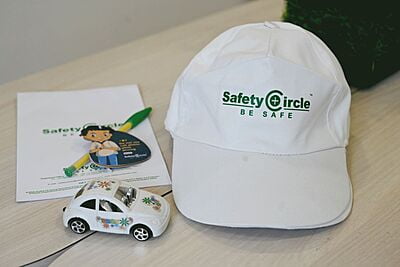 Safe Drive, Save Life Cap (White)